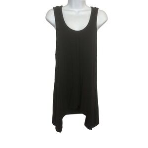 Stetson Womens L‎ Black Lace Crochet Tank Top Country Western Rodeo Festival